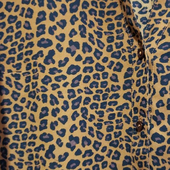 The Limited Leopard Print Button Down - Picture 7 of 10